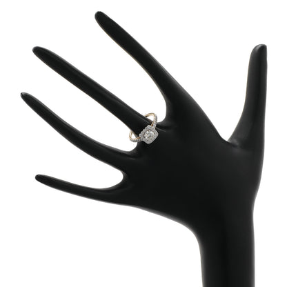 Exclusive 14K Yellow Gold 1.11 Carat Diamond Ring — 5.0 — Top View