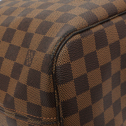 Exclusive Louis Vuitton Damier Ebene Neverfull MM — Top View