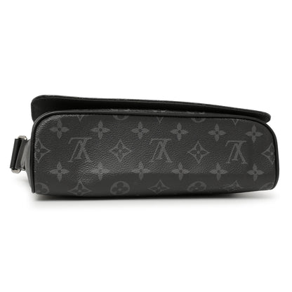 Exclusive Louis Vuitton Monogram Eclipse District PM — Back View