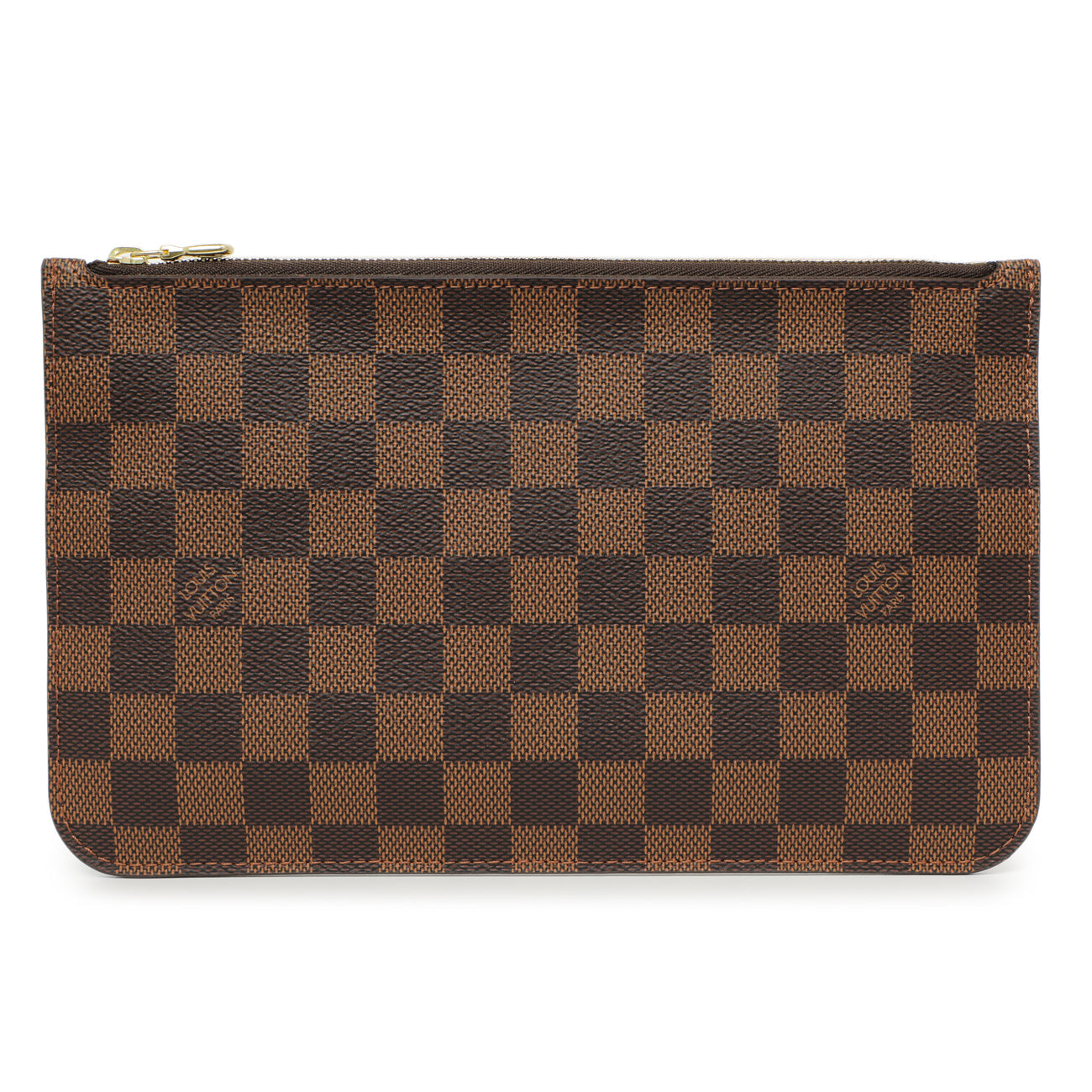 Exclusive Louis Vuitton Damier Ebene Neverfull MM — Alternate View 11