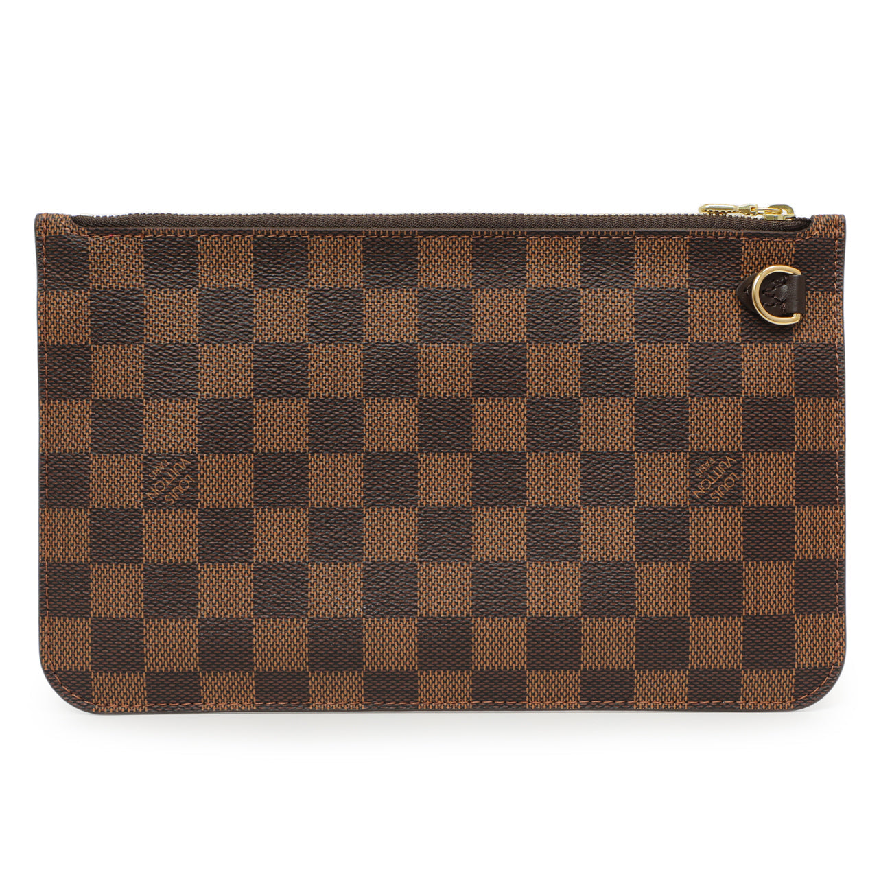 Exclusive Louis Vuitton Damier Ebene Neverfull MM — Alternate View 12