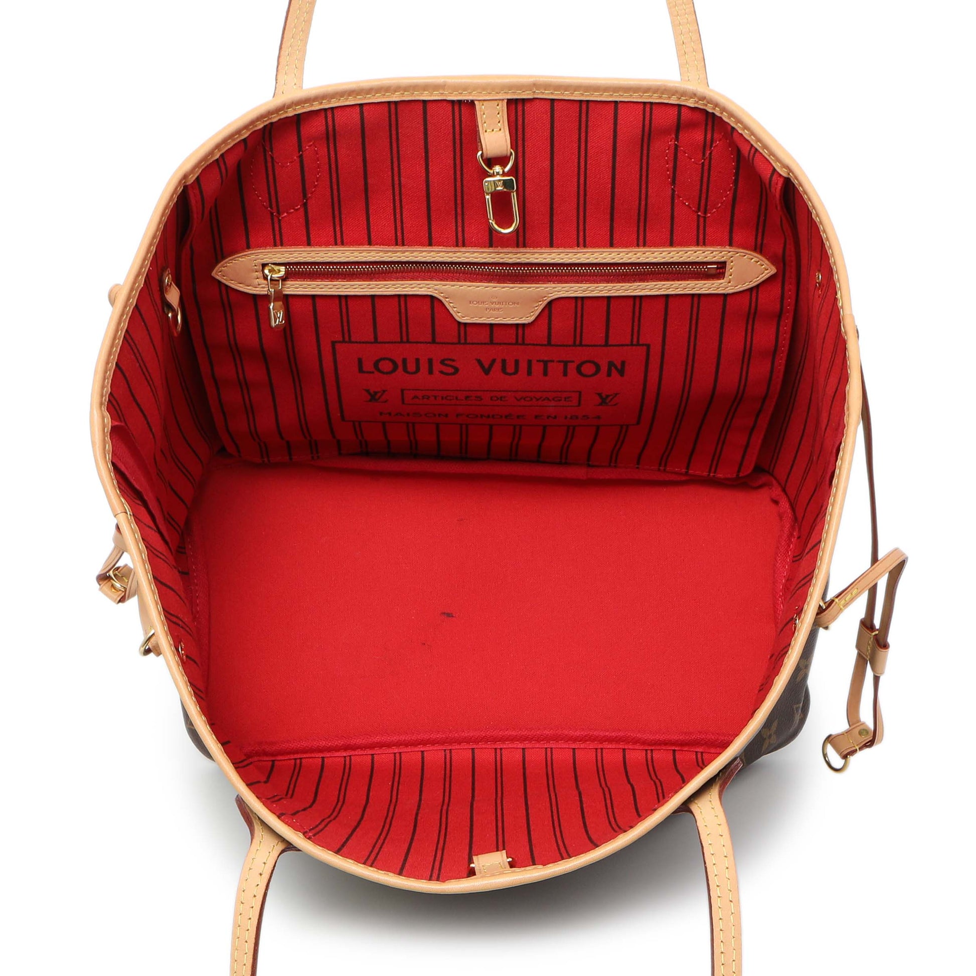 Exclusive Louis Vuitton Monogram Neverfull MM — Alternate View 8