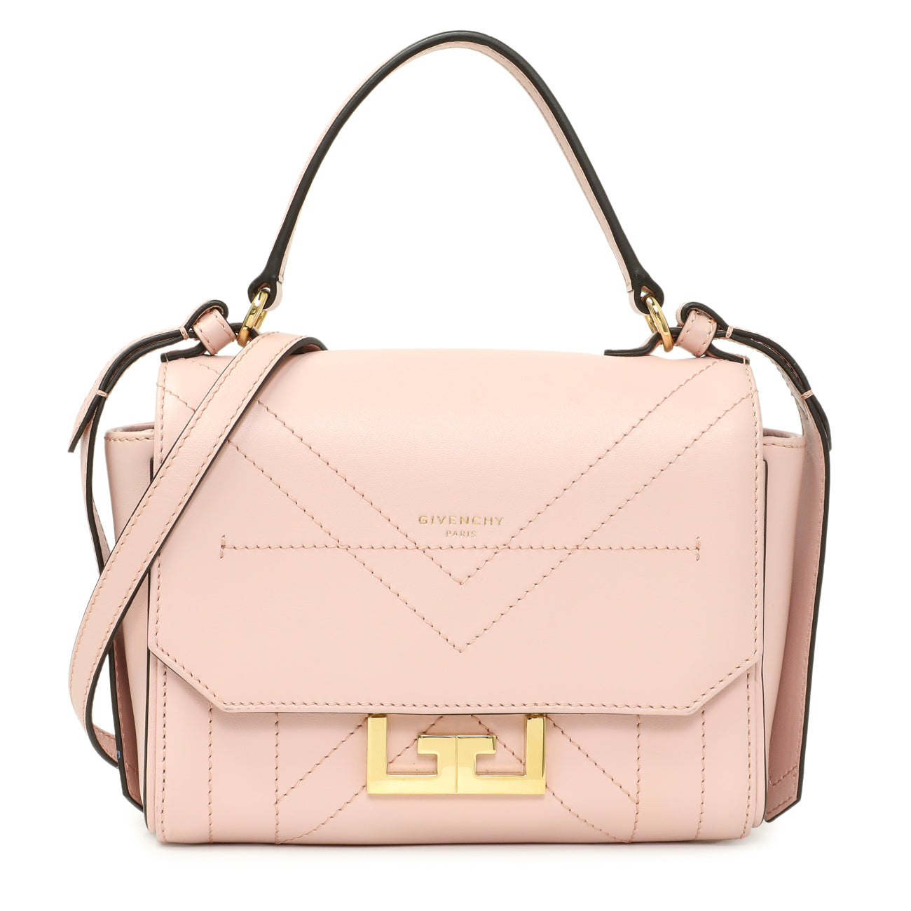 Exclusive Givenchy Pink Calfskin Mini Eden — Front View
