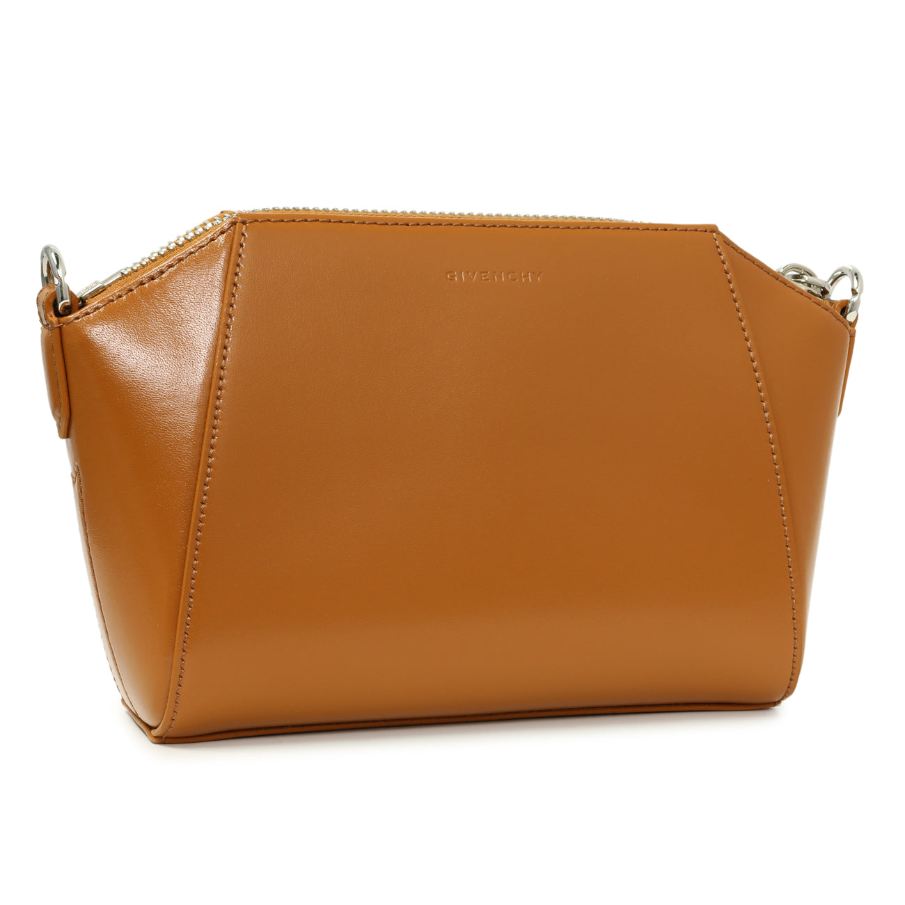 Exclusive Givenchy Tan Calfskin Antigona XS — Side View