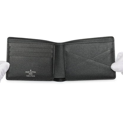 Exclusive Louis Vuitton Damier Graphite Nemeth Multiple Wallet — Top View