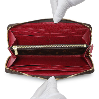 Exclusive Louis Vuitton Monogram Clemence Wallet — Top View