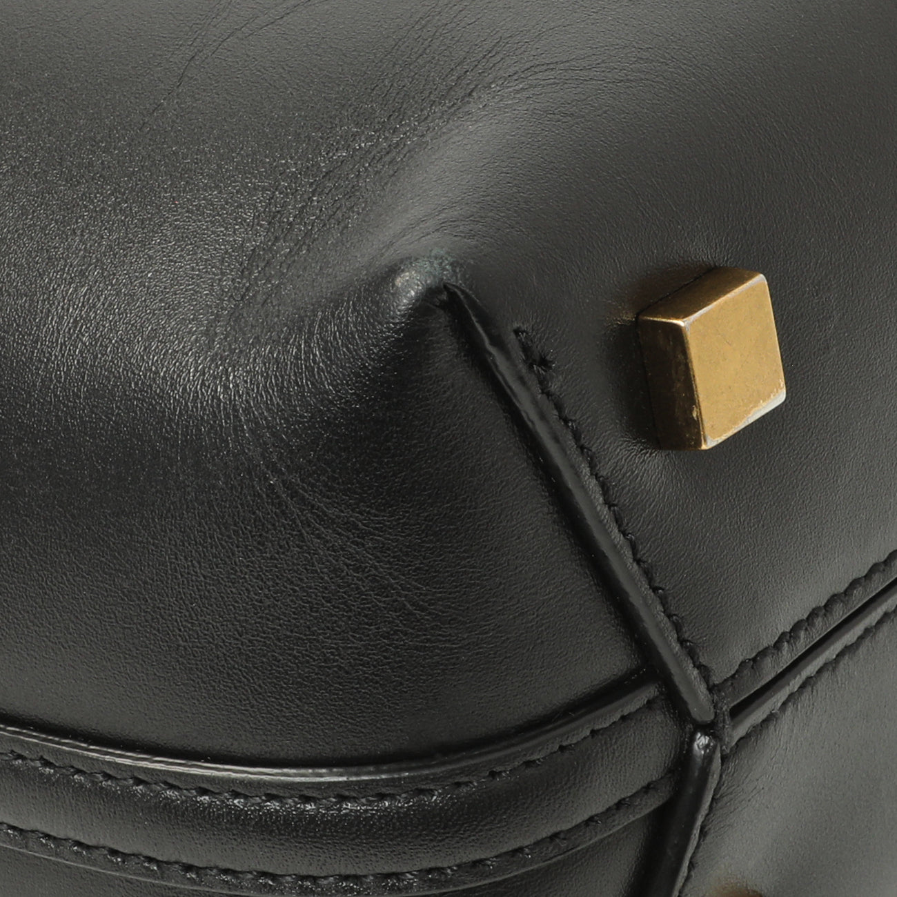 Exclusive Saint Laurent Black Calfskin Le 37 Mini Bucket Bag — Lifestyle View