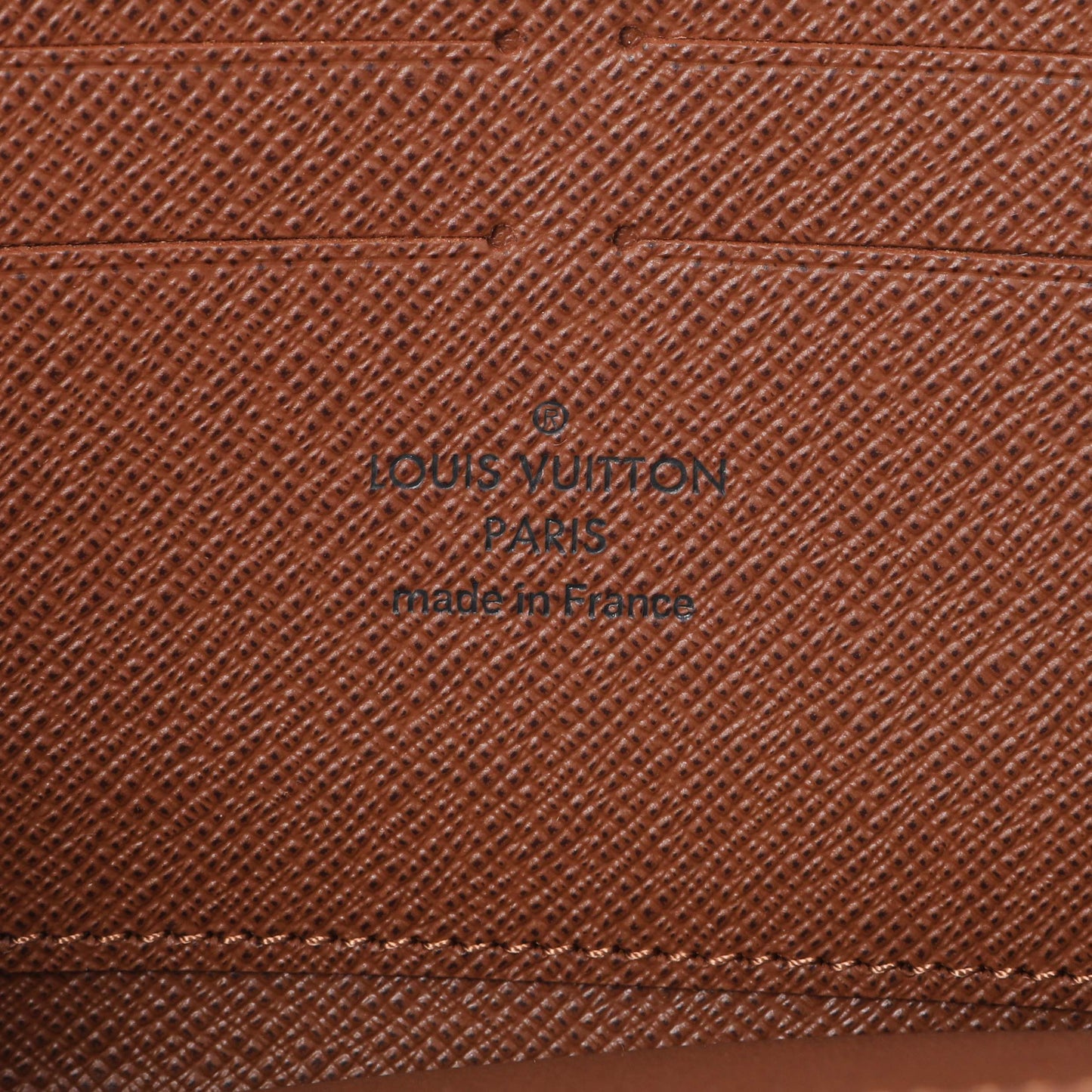 Exclusive Louis Vuitton Monogram Zippy Wallet — Detail View