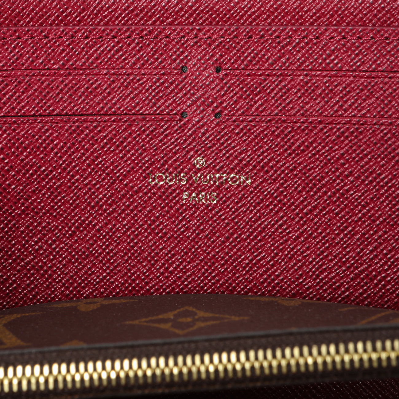 Exclusive Louis Vuitton Monogram Clemence Wallet — Detail View