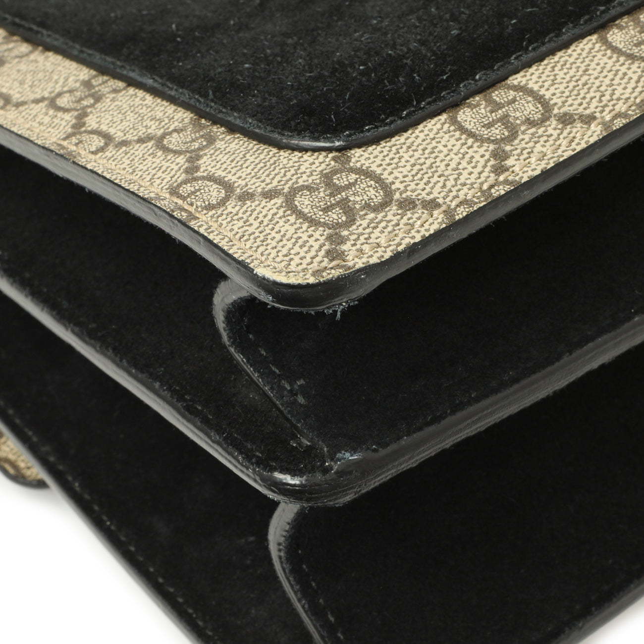 Exclusive Gucci GG Supreme Monogram Medium Dionysus Shoulder Bag — Lifestyle View