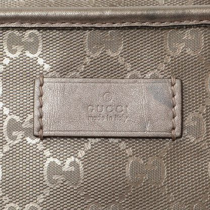 Exclusive Gucci Mauve Imprime Monogram Zipped Tote — Alternate View 11