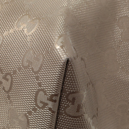 Exclusive Gucci Mauve Imprime Monogram Zipped Tote — Detail View