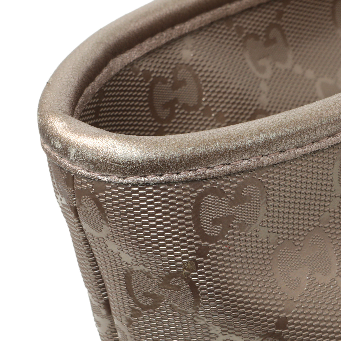Exclusive Gucci Mauve Imprime Monogram Zipped Tote — Alternate View 12