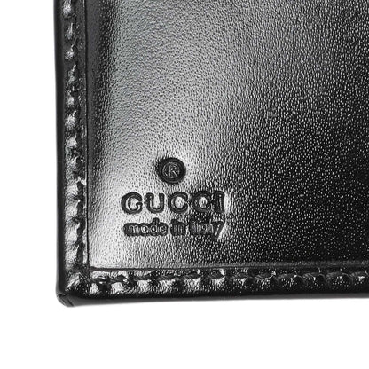 Exclusive Gucci Black Imprime Monogram Bifold Wallet — Detail View
