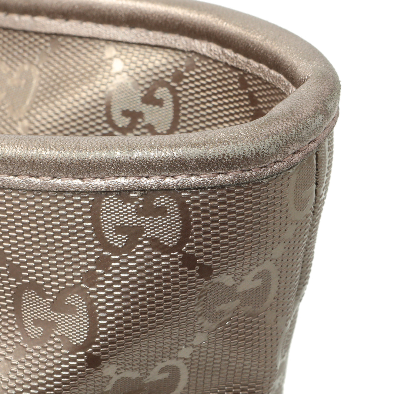 Exclusive Gucci Mauve Imprime Monogram Zipped Tote — Alternate View 13