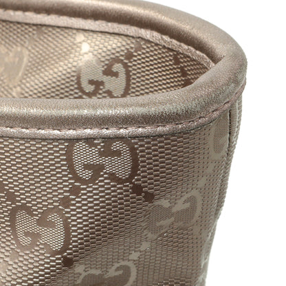 Exclusive Gucci Mauve Imprime Monogram Zipped Tote — Alternate View 13