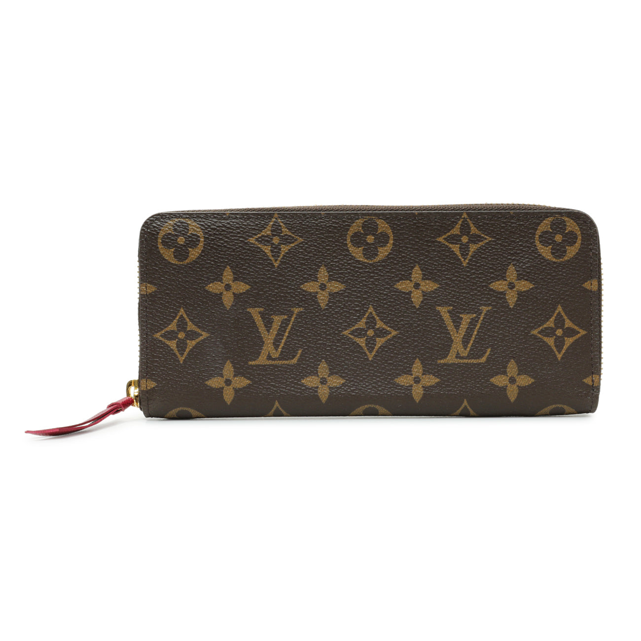 Exclusive Louis Vuitton Monogram Clemence Wallet — Front View