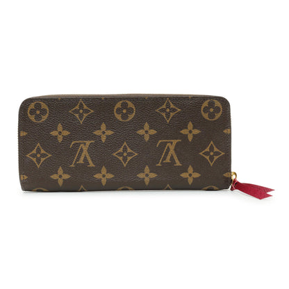 Exclusive Louis Vuitton Monogram Clemence Wallet — Side View