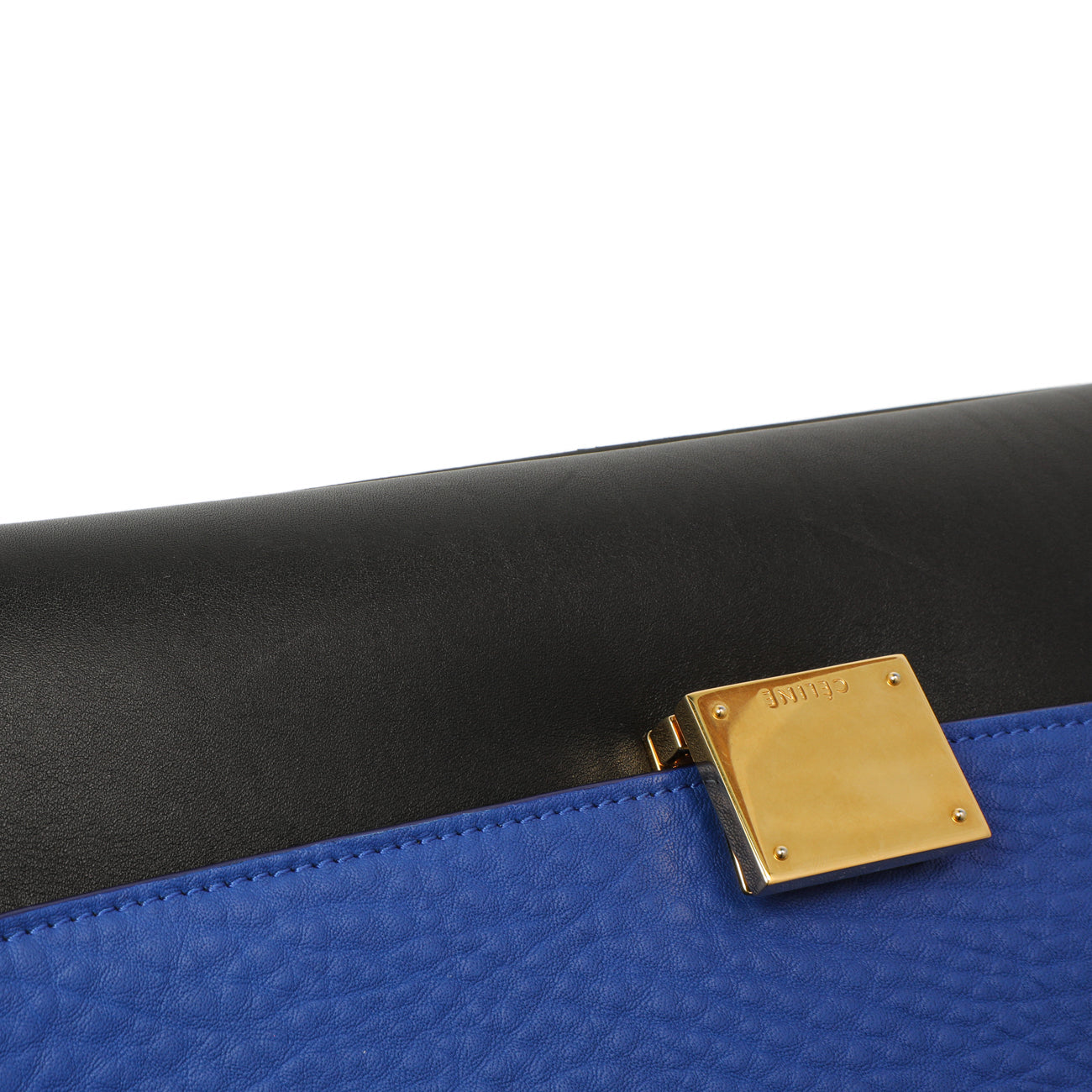 Exclusive Celine Tri-Color Calfskin Medium Trapeze — Alternate View 11