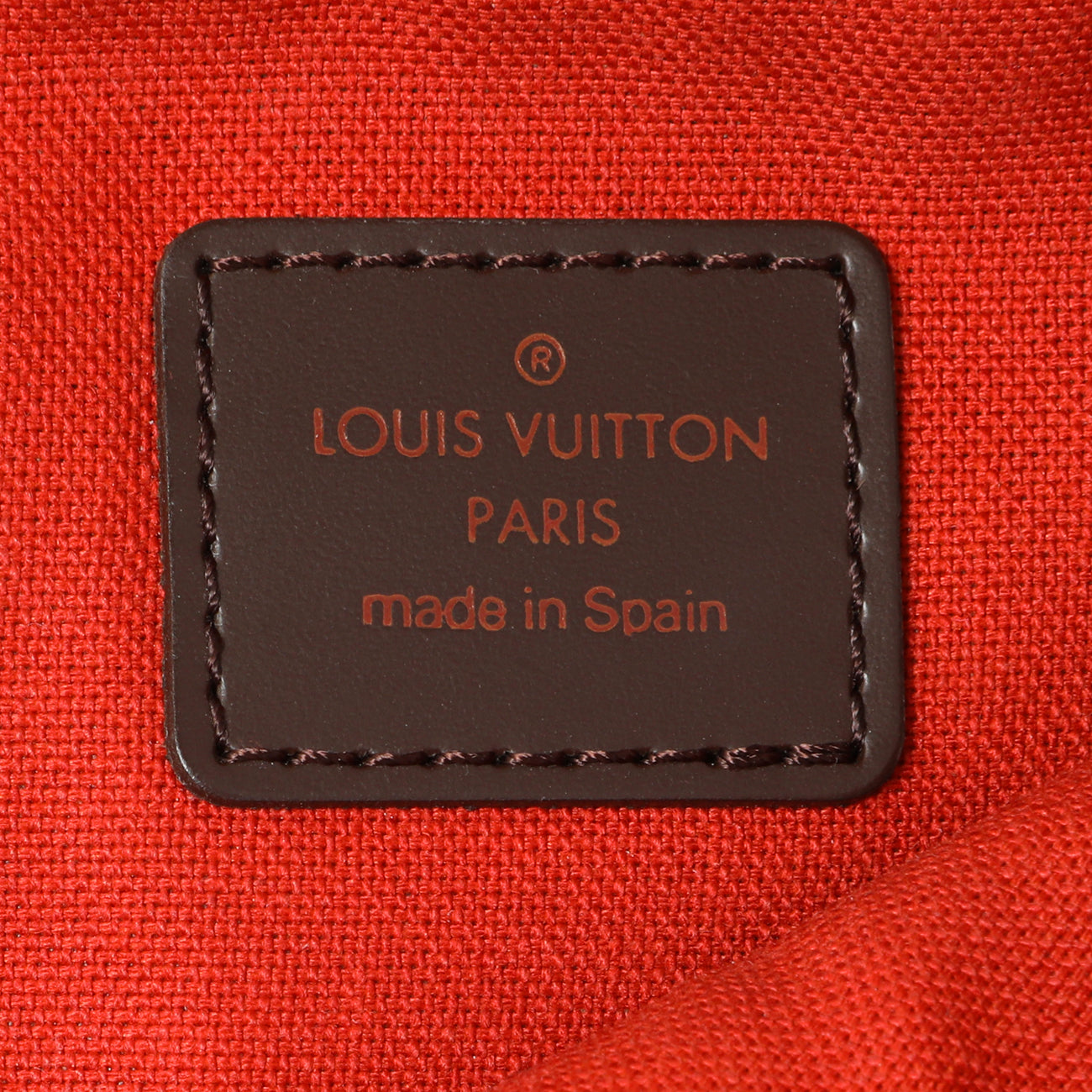 Exclusive Louis Vuitton Damier Ebene Geronimos — Detail View