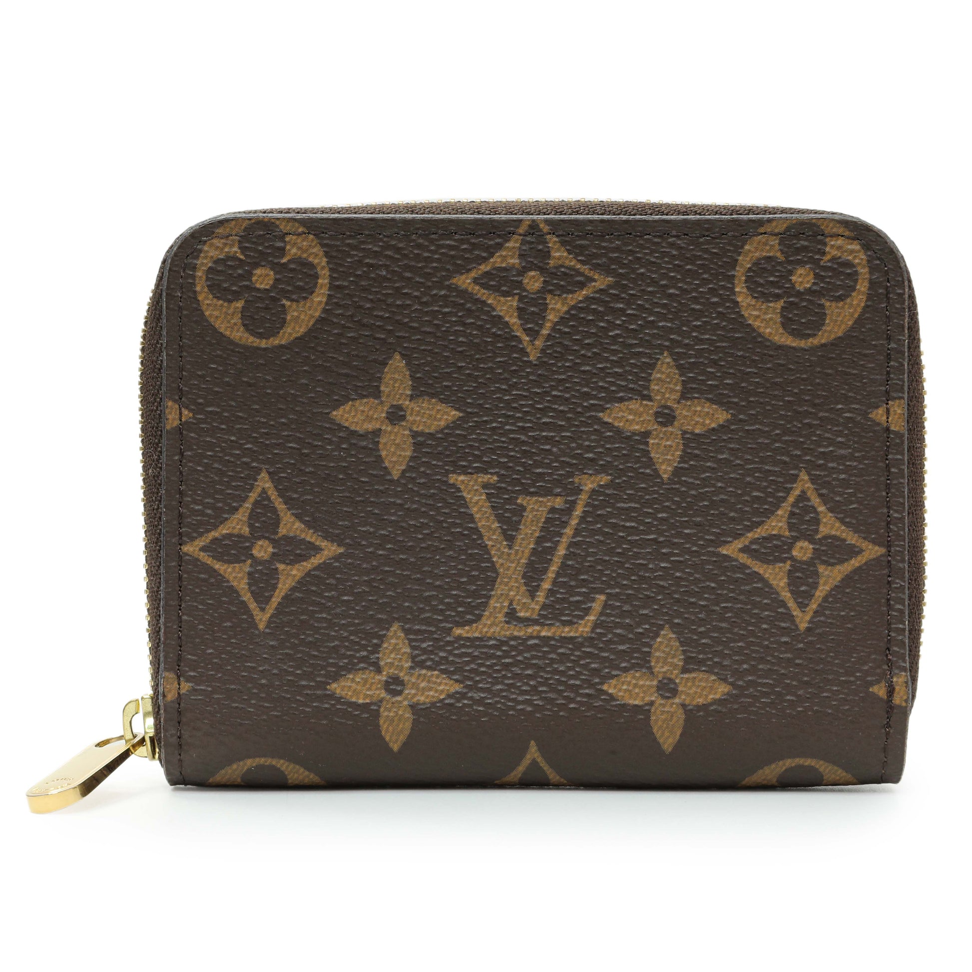 Exclusive Louis Vuttion Monogram Zippy Coin Purse — Front View