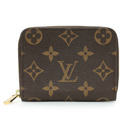 Exclusive Louis Vuttion Monogram Zippy Coin Purse — Front View