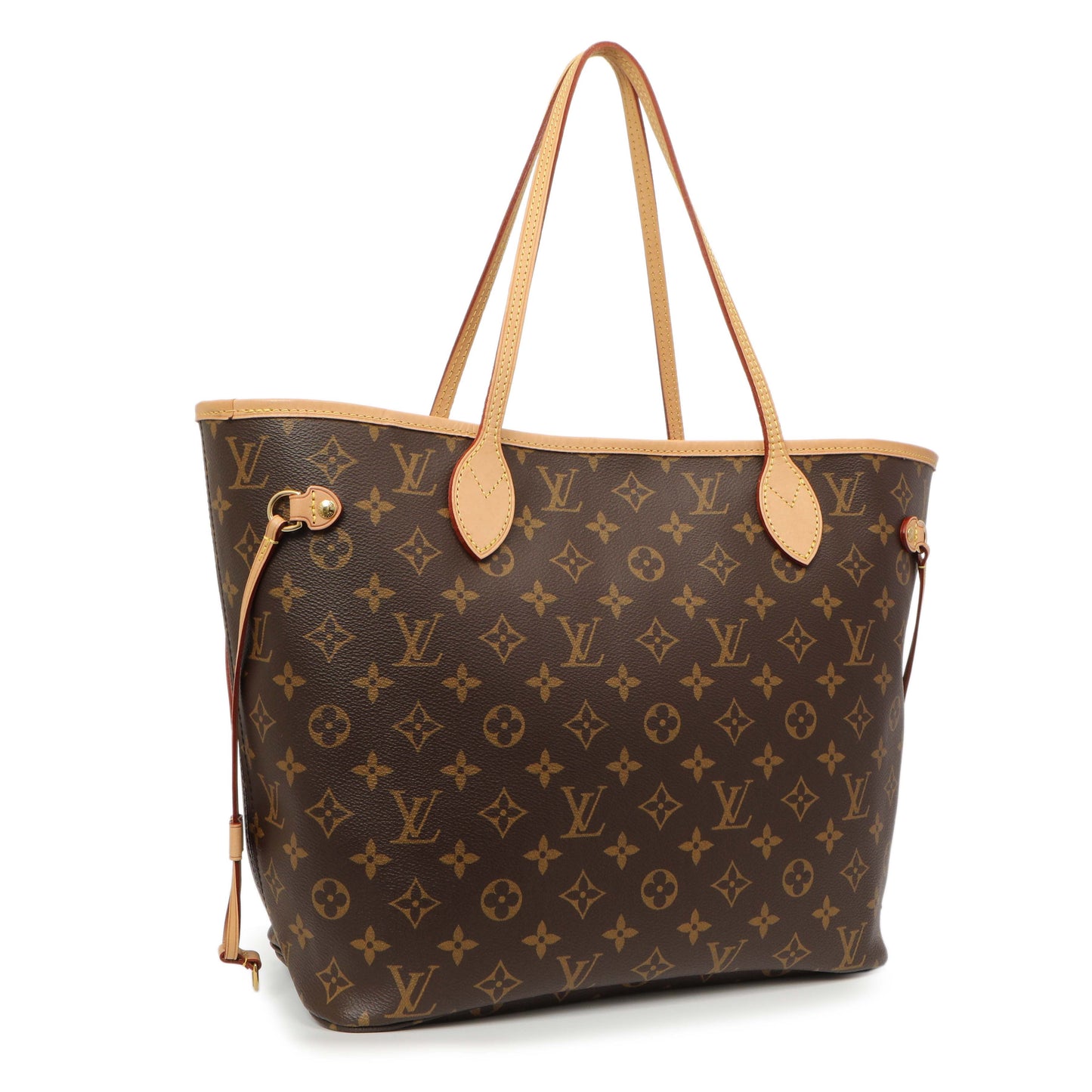 Exclusive Louis Vuitton Monogram Neverfull MM — Side View