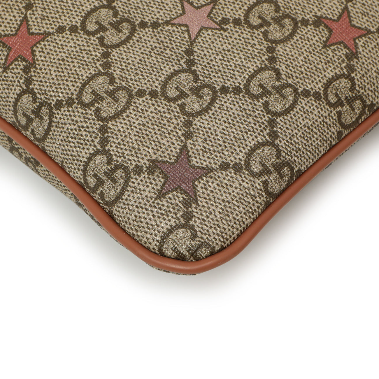 Exclusive Gucci GG Supreme Stars Flat Messenger — Alternate View 8