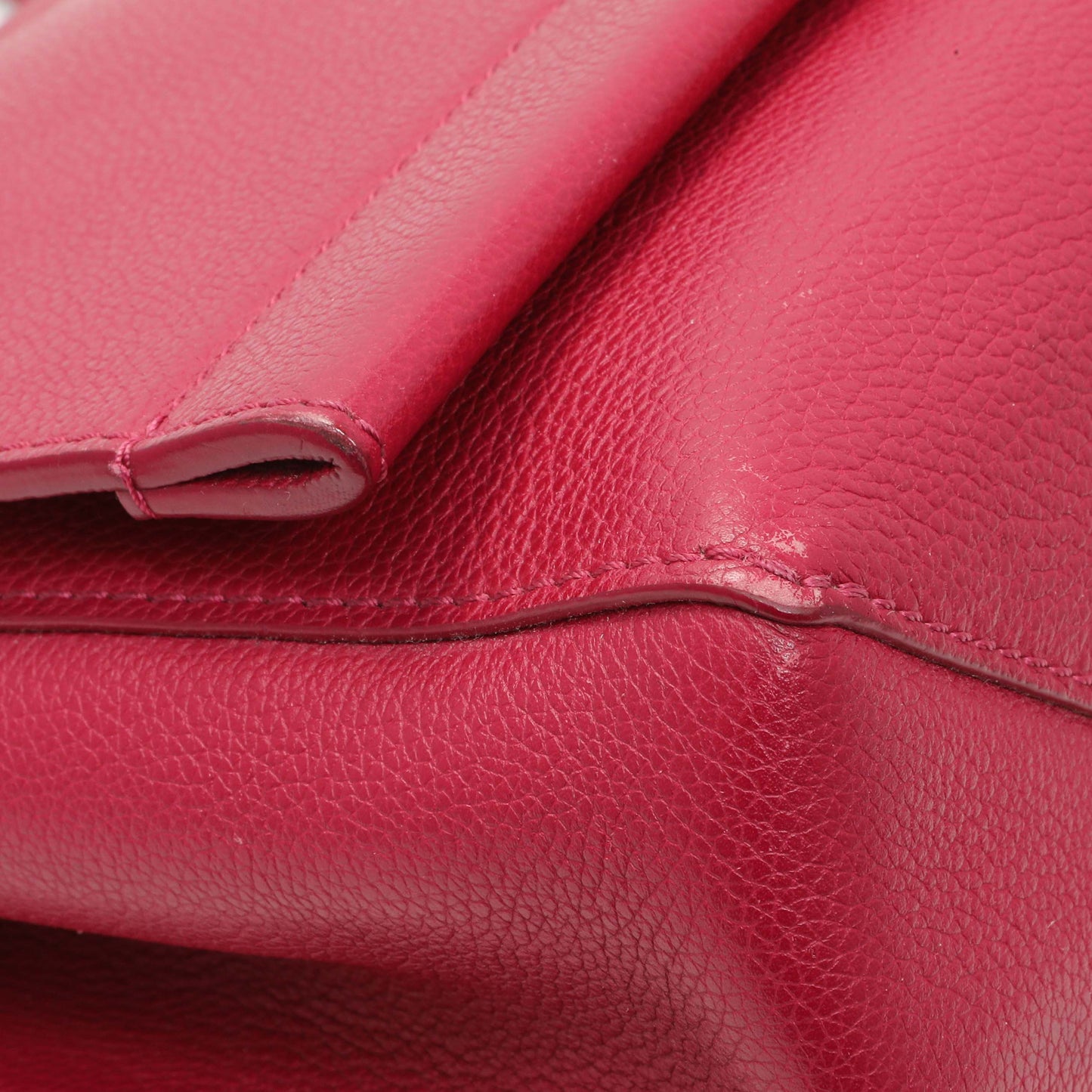 Exclusive Louis Vuitton Dahlia Soft Calfskin Lockme II Top Handle — Top View