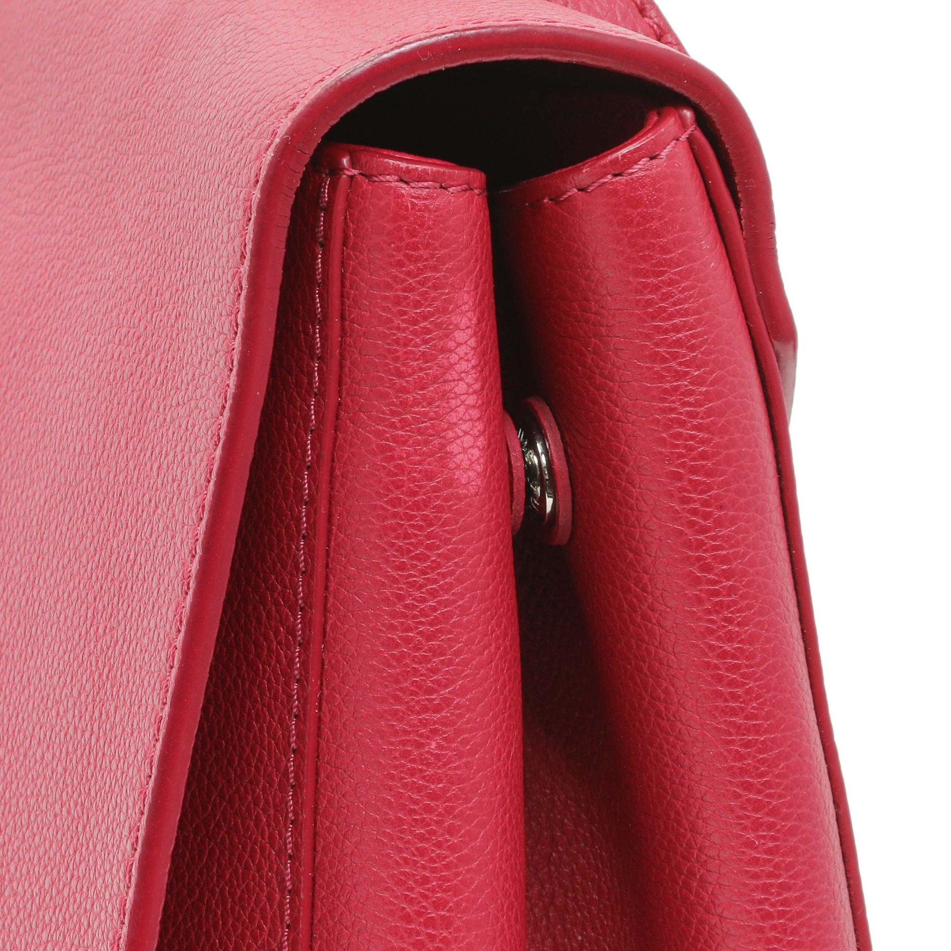 Exclusive Louis Vuitton Dahlia Soft Calfskin Lockme II Top Handle — Alternate View 11