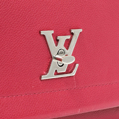 Exclusive Louis Vuitton Dahlia Soft Calfskin Lockme II Top Handle — Alternate View 12