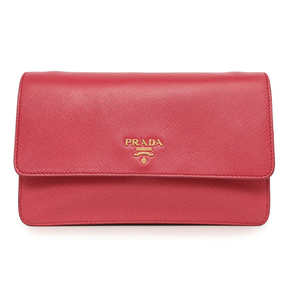 Exclusive Prada Peonia Saffiano Lux Mini Crossbody — Side View