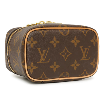 Exclusive Louis Vuitton Monogram Nano Nice — Back View