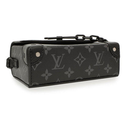 Exclusive Louis Vuitton Monogram Eclipse Steamer Wearable Wallet — Back View