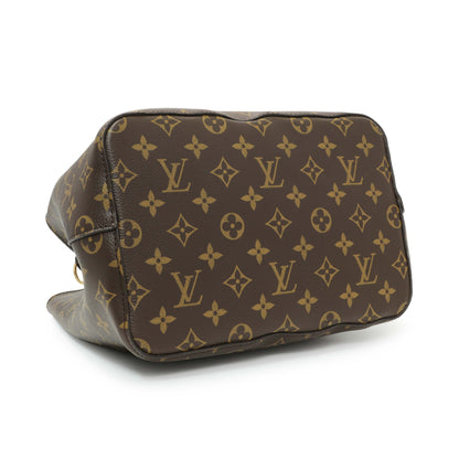 Exclusive Louis Vuitton Monogram Rose Poudre Neonoe MM — Back View