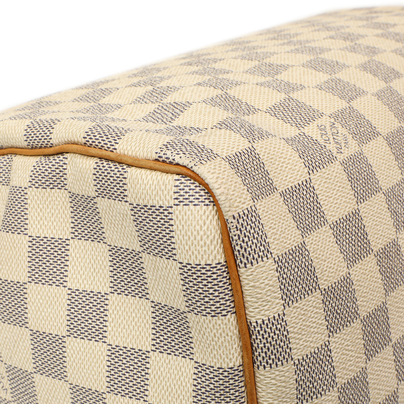 Exclusive Louis Vuitton Damier Azur Speedy 30 — Top View