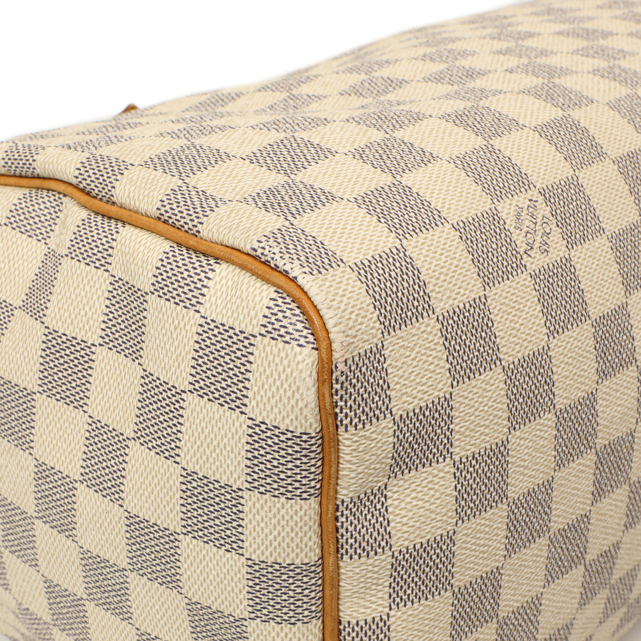 Exclusive Louis Vuitton Damier Azur Speedy 30 — Lifestyle View
