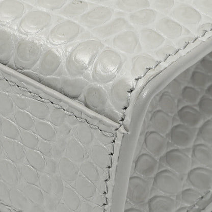 Exclusive Saint Laurent Crocodile Embossed Calfskin Medium Monogram Kate Tassel Satchel — Alternate View 8