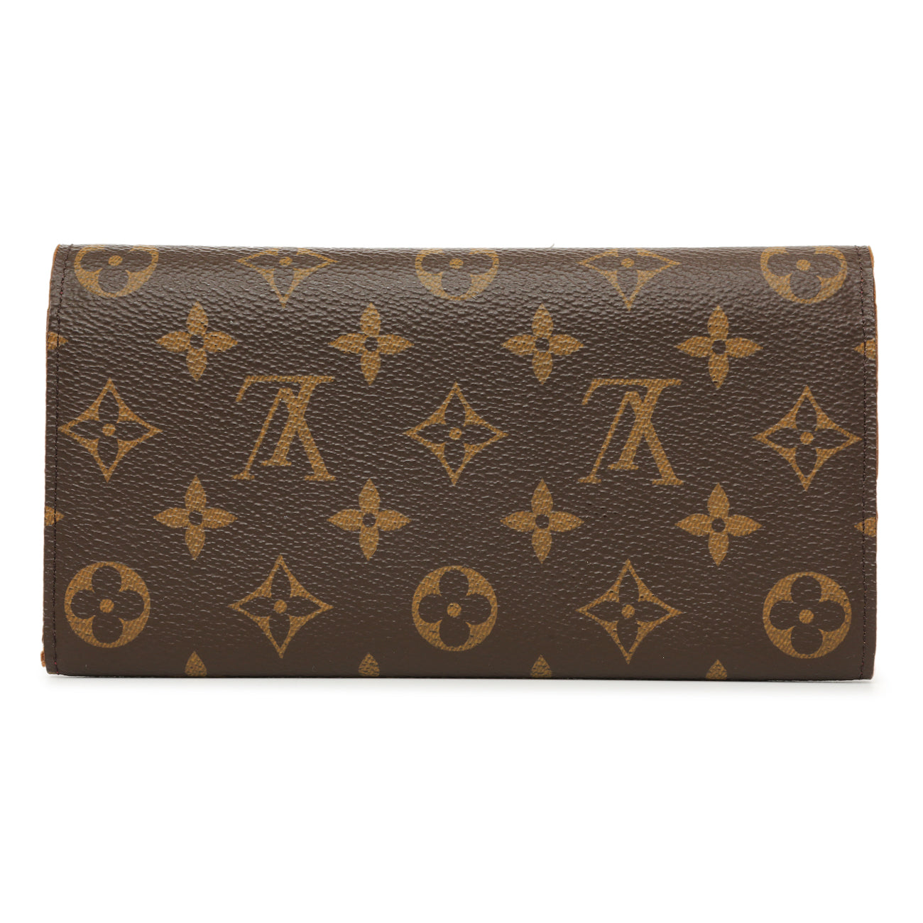Exclusive Louis Vuitton Monogram Fuchsia Bloom Flower Emilie Wallet — Side View