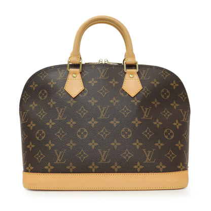 Exclusive Louis Vuitton Monogram Alma PM — Front View