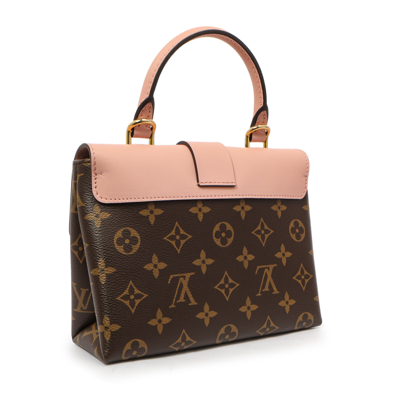 Exclusive Louis Vuitton Monogram Rose Poudre Locky BB — Side View