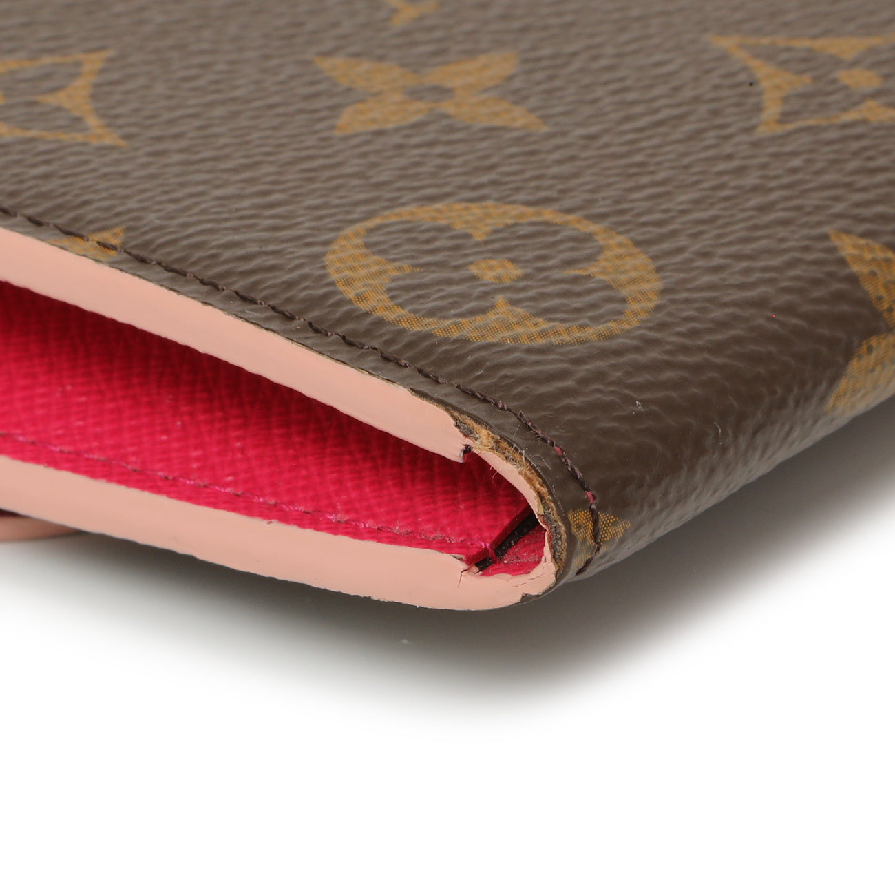 Exclusive Louis Vuitton Monogram Fuchsia Bloom Flower Emilie Wallet — Alternate View 8