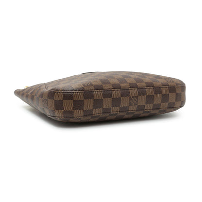 Exclusive Louis Vuitton Damier Ebene South Bank Besace — Back View