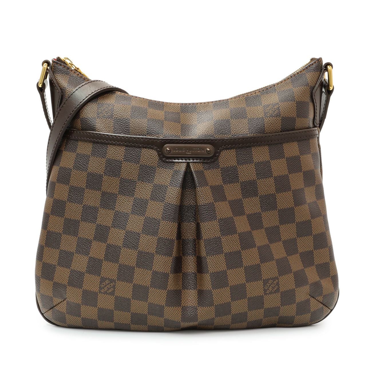 Exclusive Louis Vuitton Damier Ebene Bloomsbury PM — Front View
