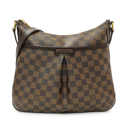 Exclusive Louis Vuitton Damier Ebene Bloomsbury PM — Front View