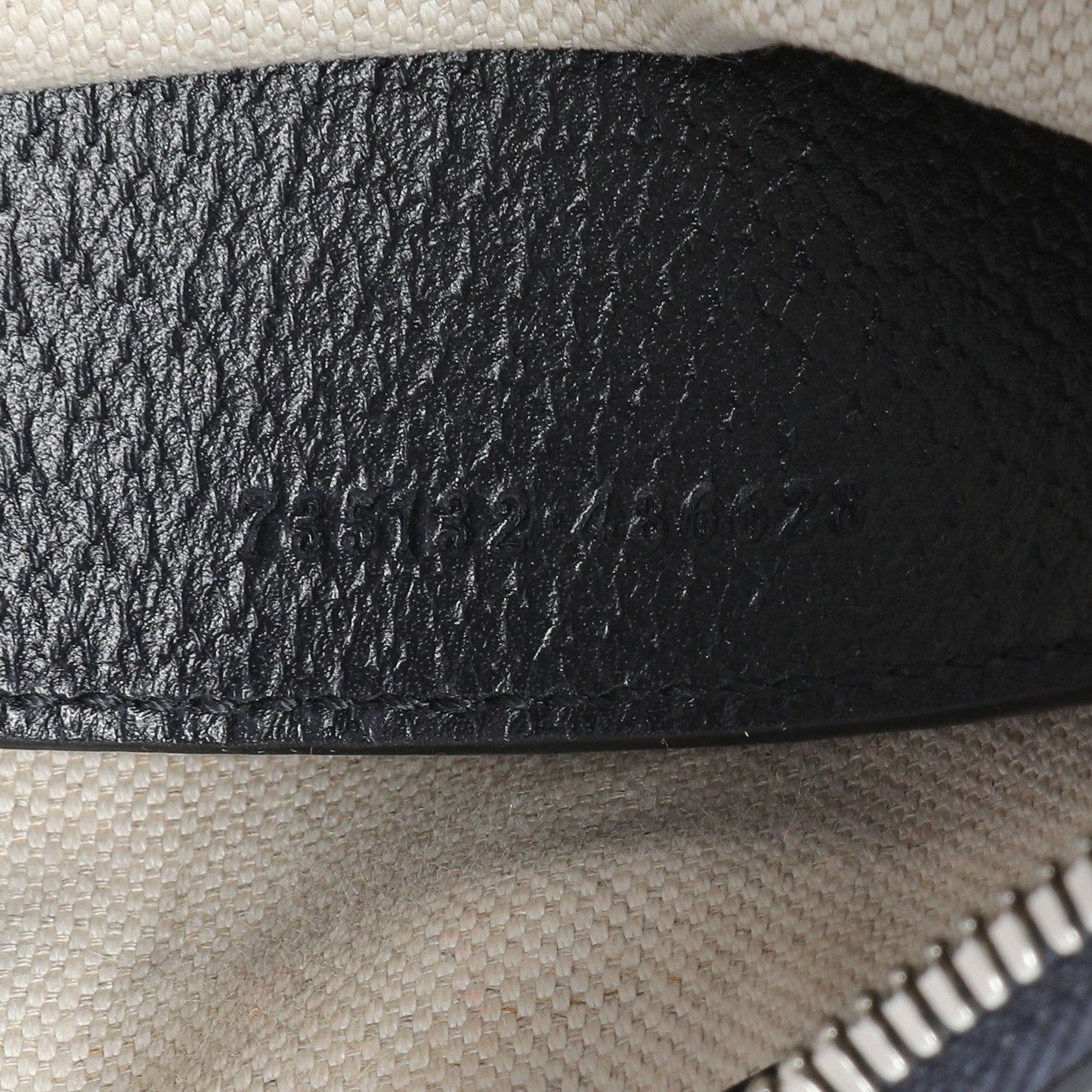 Exclusive Gucci GG Supreme Monogram Textured Dollar Calfskin Web Small Ophidia Shoulder Bag — Lifestyle View