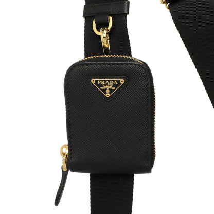 Exclusive Prada Black Saffiano Re-Edition 2005 Shoulder Bag — Alternate View 12