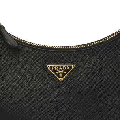 Exclusive Prada Black Saffiano Re-Edition 2005 Shoulder Bag — Alternate View 10