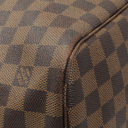 Exclusive Louis Vuitton Damier Ebene Neverfull MM — Top View