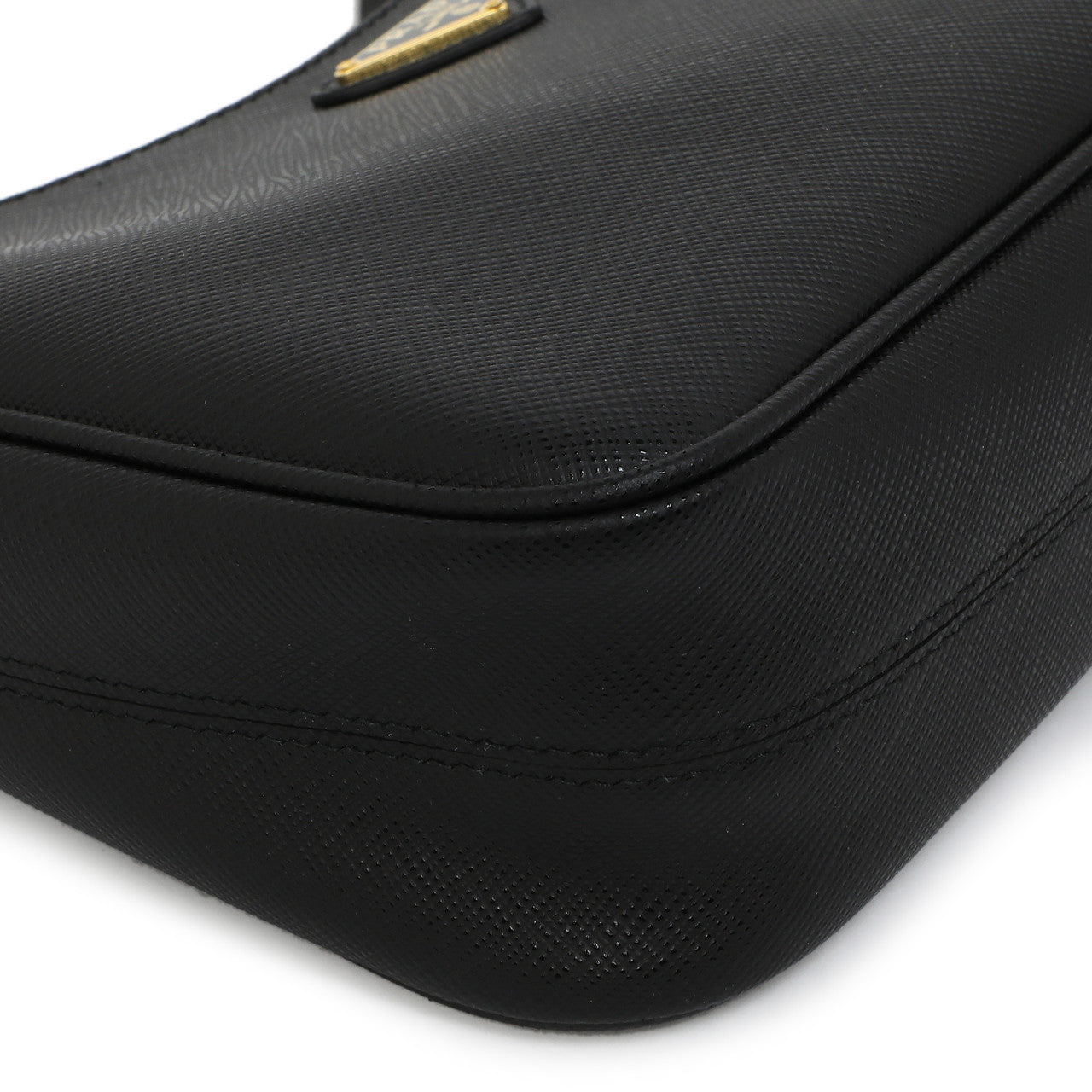 Exclusive Prada Black Saffiano Re-Edition 2005 Shoulder Bag — Lifestyle View